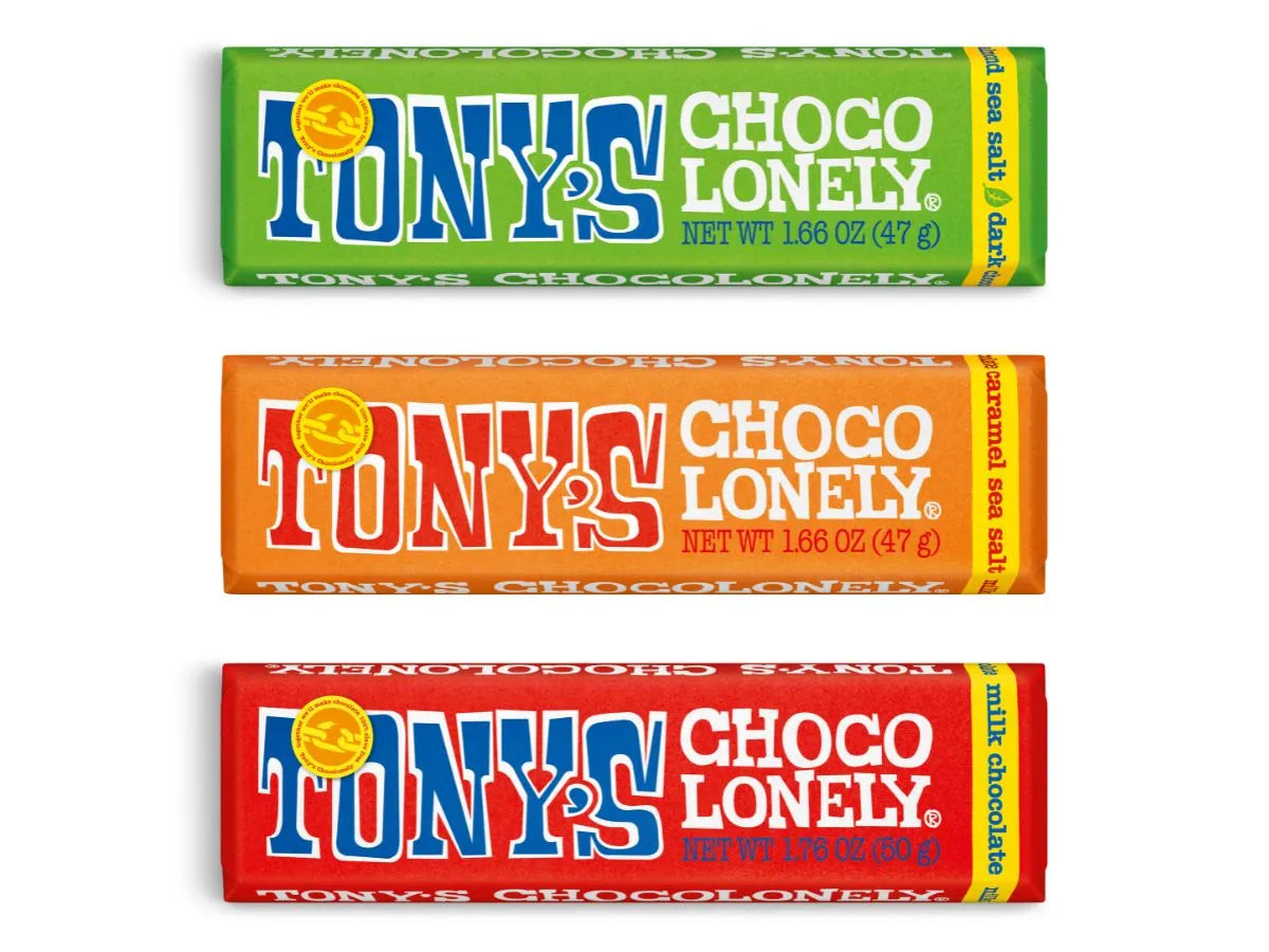 Tonys Chocolonely Snack Size 50g x 35