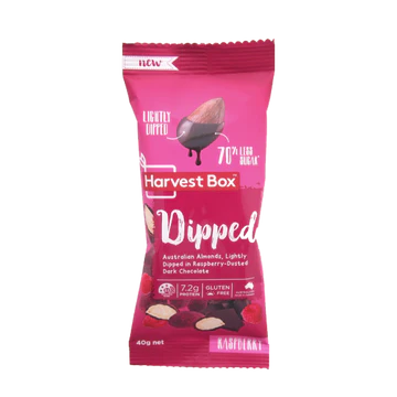 Harvest Box Dipped Almonds 40g x 10